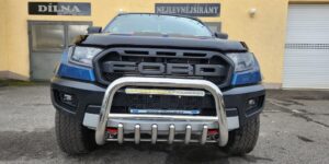 TA Přední ochranný nerezový rám se zuby s led přídavným světlem pro Ford Ranger Raptor (kód: 517-6937)