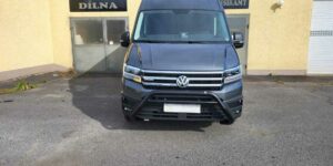 ME Přední ochranný nerezový rám černý pro VW Crafter Man TGE 2017