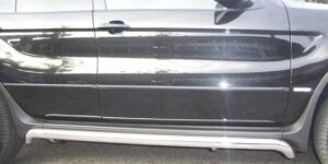 Boční ochranné nerezové nášlapy trubky pro BMW X5 E53 2000-2006 TA> (kód: 119-571)