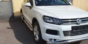 TA Boční ochranné nerezové celonášlapy pro Volkswagen Touareg od 2010