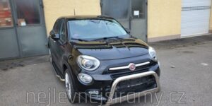 MI Boční ochranné nerezové celonášlapy pro Fiat 500 X 2015