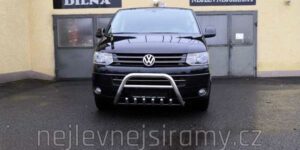 TA Přední ochranný nerezový rám se zuby pro Volkswagen Multivan T5 Facelift