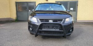 TA Přední ochranný nerezový rám černý pro VW Sharan 2010-