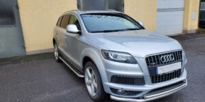 TA Boční ochranné celonášlapy nerez plast pro Audi Q7