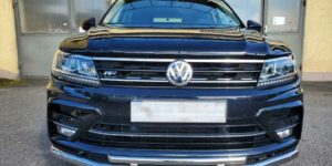 TA Přední ochranný nerezový rám dvojitá tyč pro VW Tiguan 2016