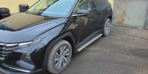 Boční ochranné nerezové nášlapy aluminium plast TA pro Hyundai Tucson 2021