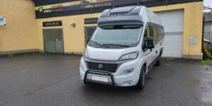 TA Přední ochranný nerezový rám se zuby černý pro Citroen Jumper/Fiat Ducato/Peugeot Boxer 2014