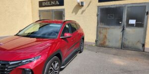 Boční ochranné celonášlapy nerez plast TA pro Hyundai Tucson 2021