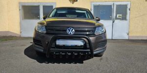 TA Přední ochranný nerezový rám se zuby černý pro Volkswagen Tiguan 2011>