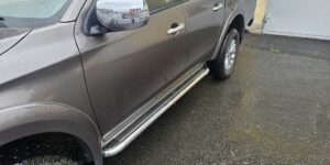 TA Boční ochranné nerezové celonášlapy pro Mitsubishi L200