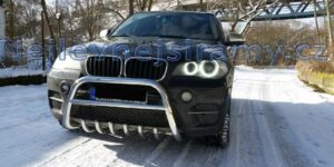 TA Přední ochranný nerezový rám se zuby pro BMW X5 E70 2007-2012 (kód: 412-3478)