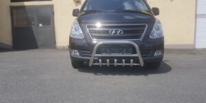 Přední ochranný nerezový rám se zuby pro Hyundai H1 Facelift