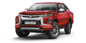 ST Přední ochranný rám bez příčky černý pro Mitsubishi Outlander