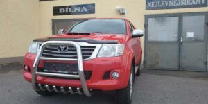 TA Přední vysoký ochranný nerezový rám se zuby pro Toyota Hilux
