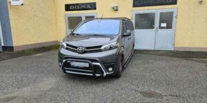 ME Přední ochranný nerezový rám černý pro Toyota Proace 2016