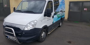 Boční ochranné nerezové celonášlapy pro Iveco Daily 2012