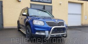 TA Přední ochranný nerezový rám pro Skoda Yeti