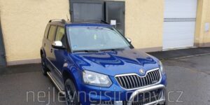TA Boční ochranné nerezové celonášlapy pro Skoda Yeti