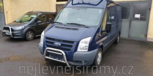 TA Horní nerezový rám na přídavná světla pro Ford Transit 2006