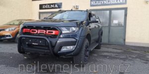 TA Přední černý ochranný rám,průměr trubky 76mm pro Ford Ranger 2016
