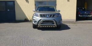 TA Přední ochranný nerezový rám s krycím plechem pro Suzuki Vitara 2015