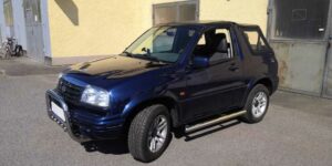 TA Boční ochranné nerezové nášlapy trubky pro Suzuki Grand Vitara 1998 - 2005
