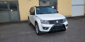TA Přední ochranný nerezový rám se zuby černý pro Suzuki Grand Vitara