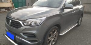 ST Boční ochranné nerezové celonášlapy pro SsangYong Rexton 2018
