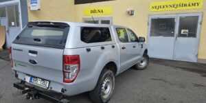 Hardtop s okny pro Ford Ranger 2016
