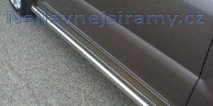Boční ochranné celonášlapy (nerezové) pro Renault Kangoo 2009