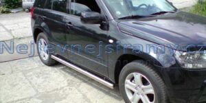 TA Boční nášlapy (trubky, nerezové) pro Suzuki Grand Vitara