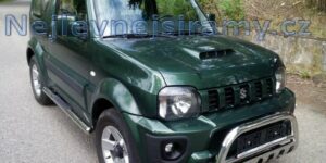 TA Boční ochranné nerezové nášlapy trubky s prolisy pro Suzuki Jimny
