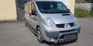 TA Přední ochranný nerezový rám se zuby pro Opel Vivaro/Renault Trafic/Nissan Primastar