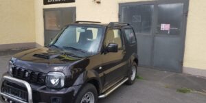 TA Boční ochranné nerezové celonášlapy pro Suzuki Jimny