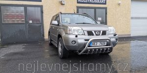 TA Přední ochranný nerezový rám se zuby pro Nissan X-Trail do 2003
